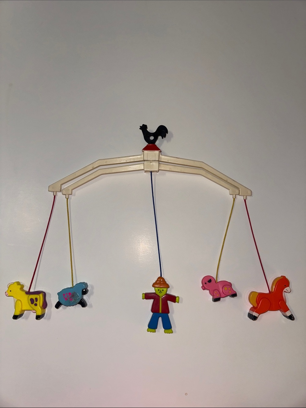 Vintage 1975 Fisher-Price Farm Crib Mobile